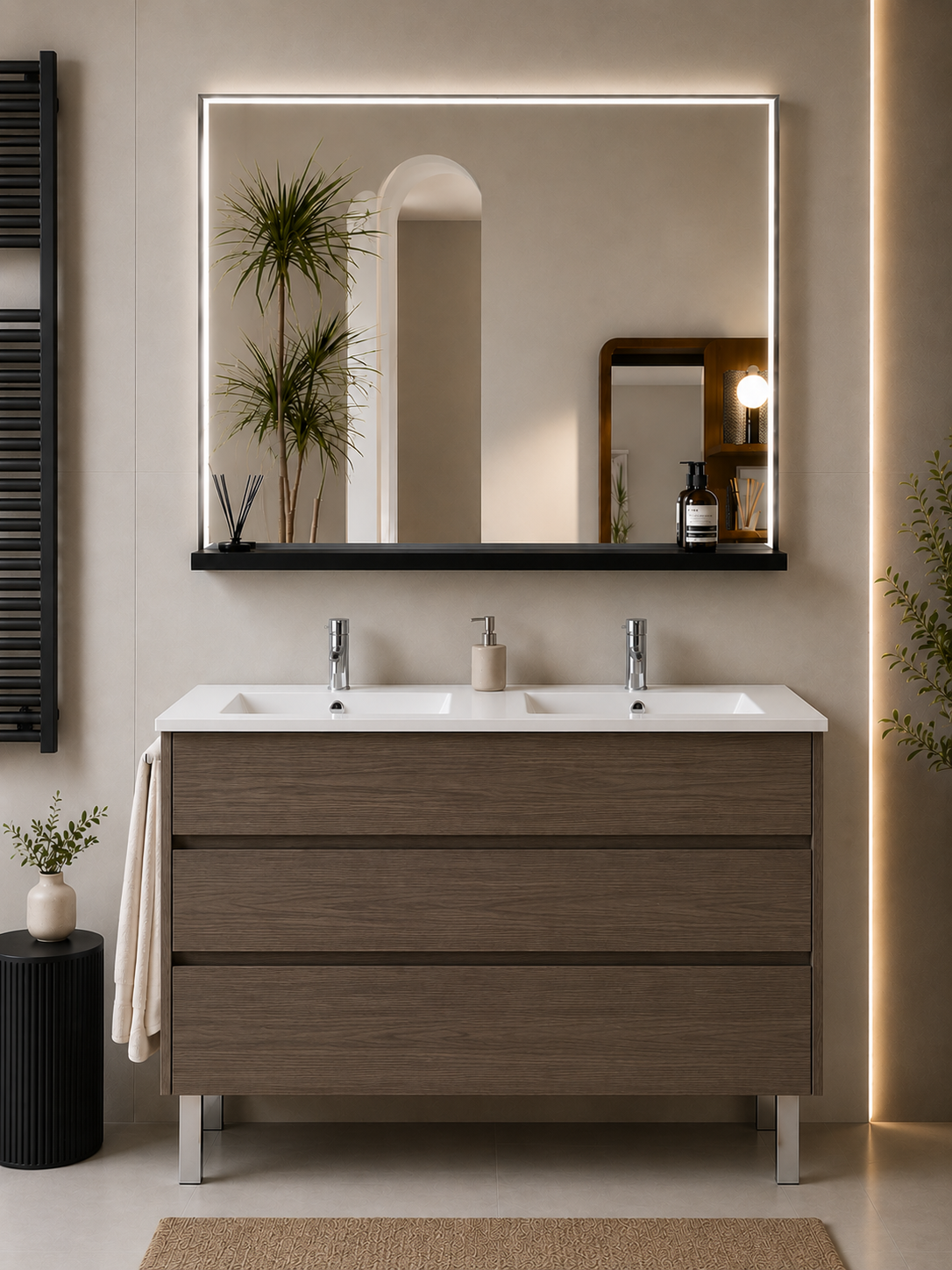 Mobilier de baie IMPERIA cu lavoar