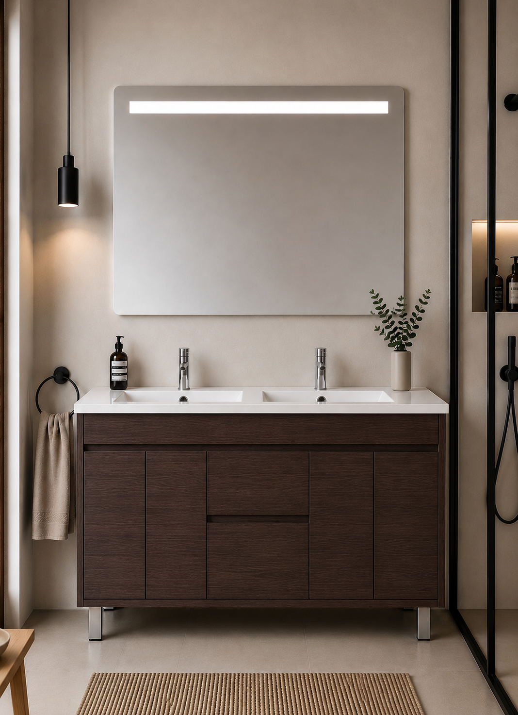 Mobilier de baie ISQUIA cu lavoar