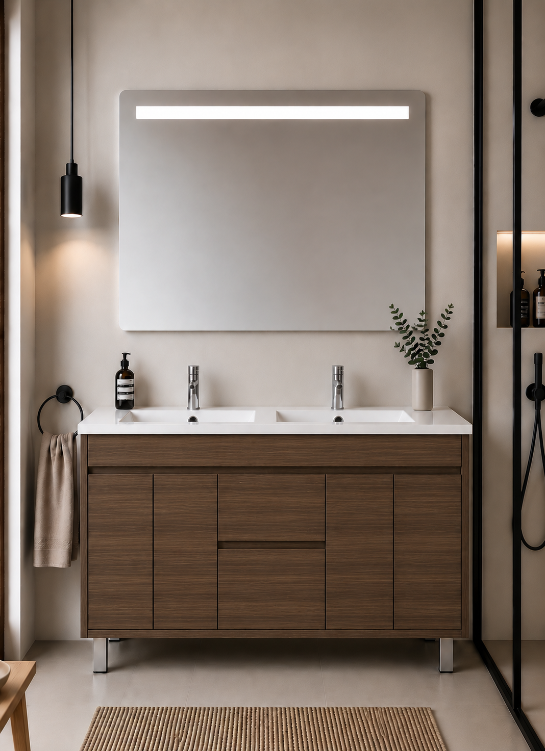 Mobilier de baie ISQUIA cu lavoar