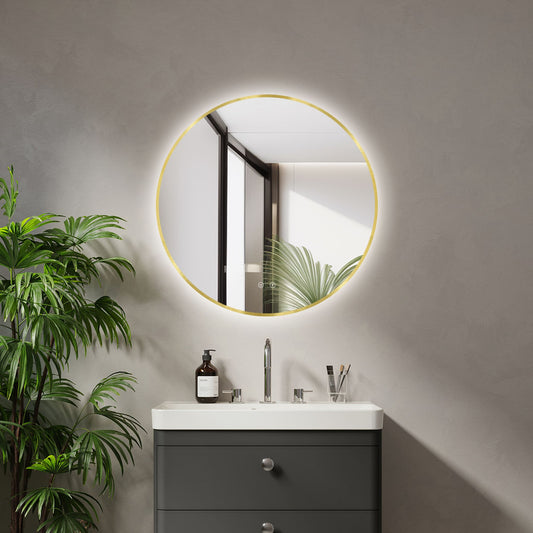 Oglindă LED Ares Gold