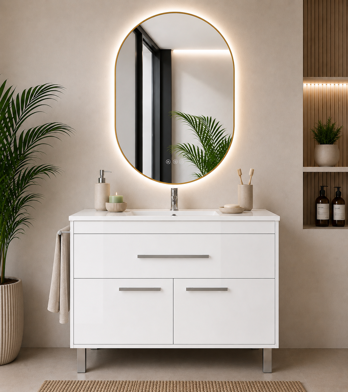 Mobilier de baie BAHIA cu lavoar
