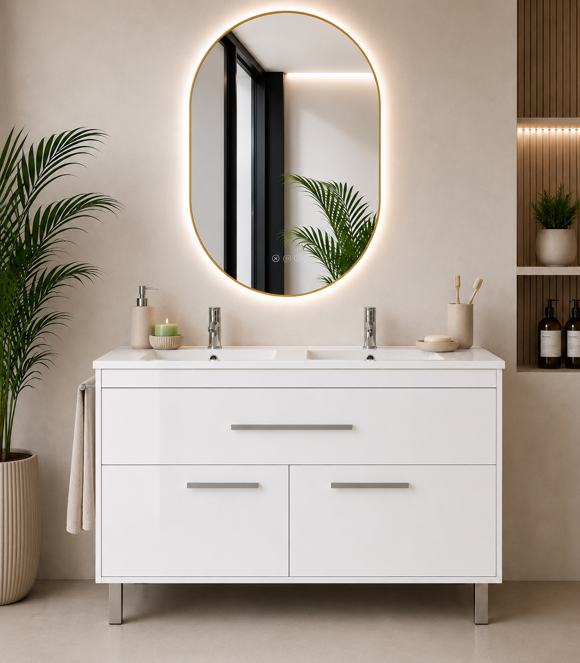 Mobilier de baie BAHIA cu lavoar