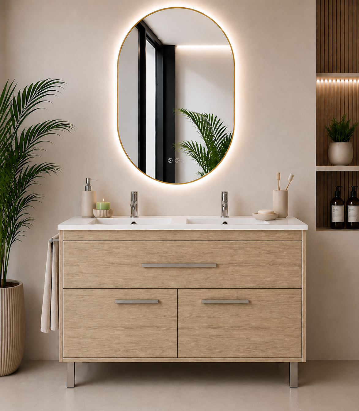 Mobilier de baie BAHIA cu lavoar