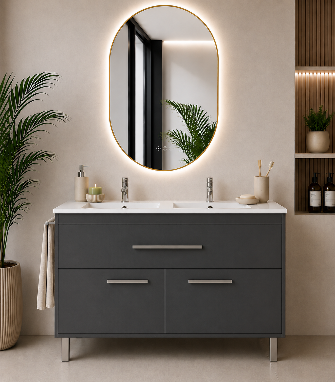 Mobilier de baie BAHIA cu lavoar