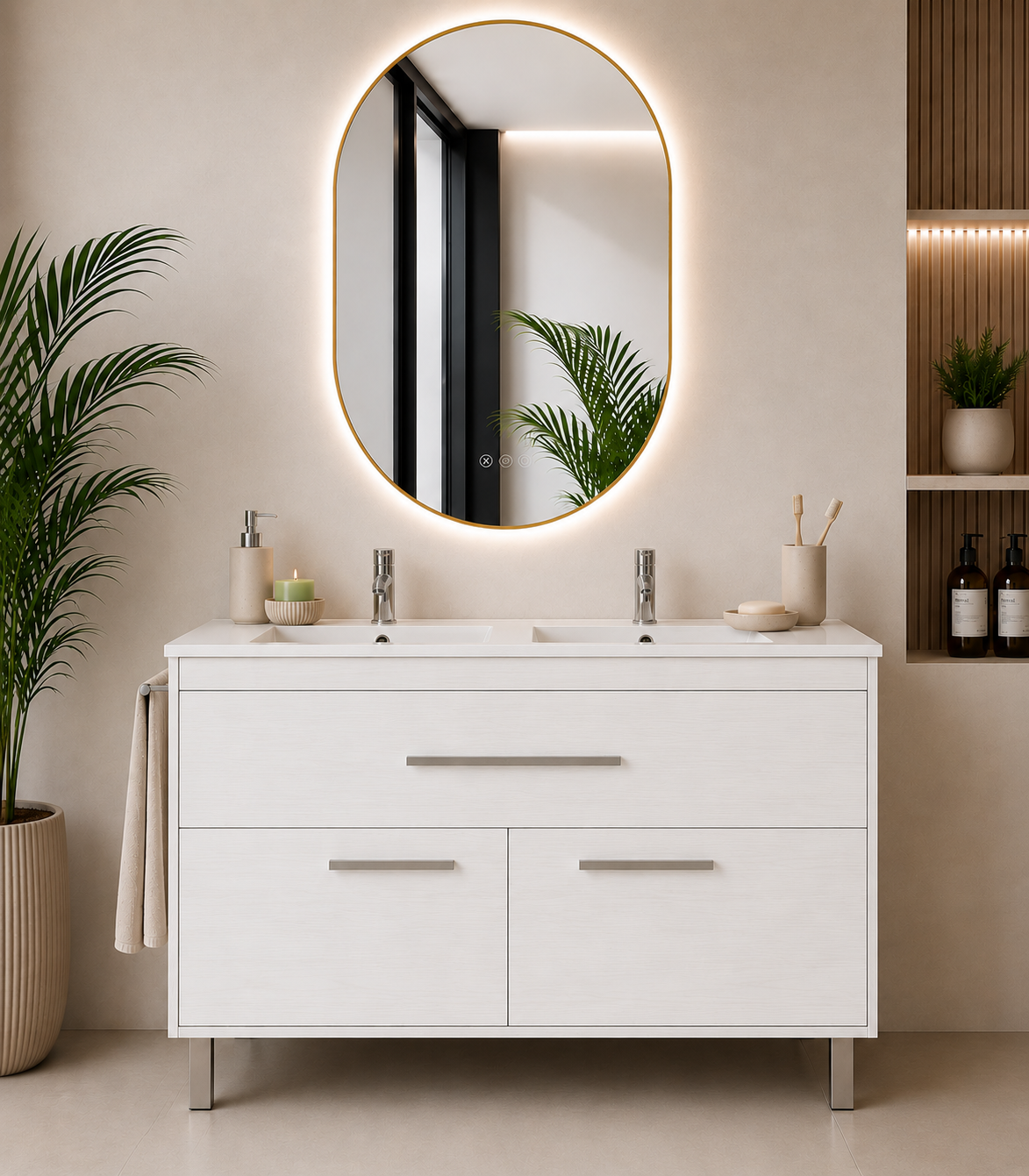 Mobilier de baie BAHIA cu lavoar
