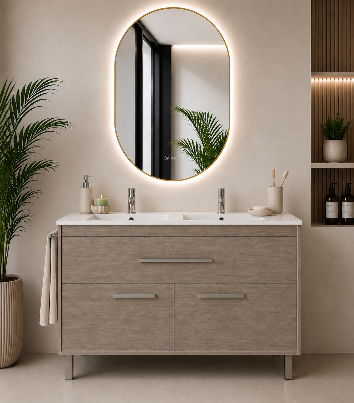 Mobilier de baie BAHIA cu lavoar