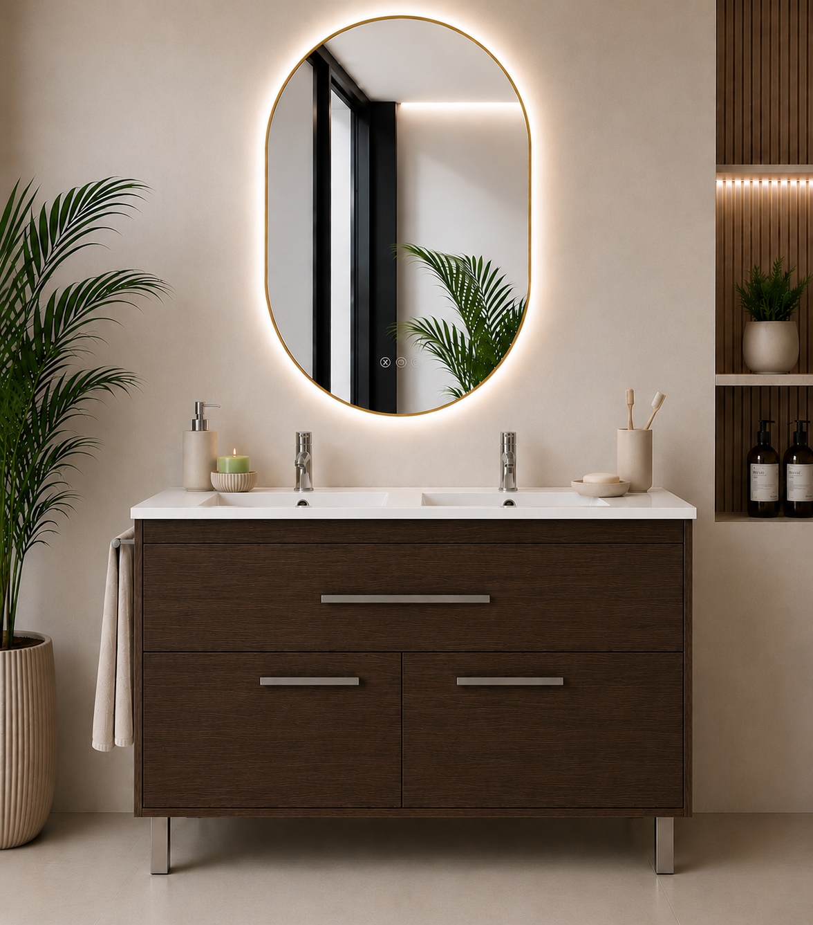 Mobilier de baie BAHIA cu lavoar