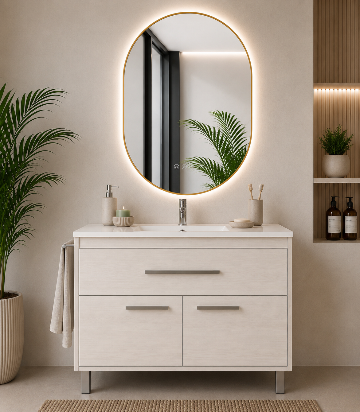 Mobilier de baie BAHIA cu lavoar