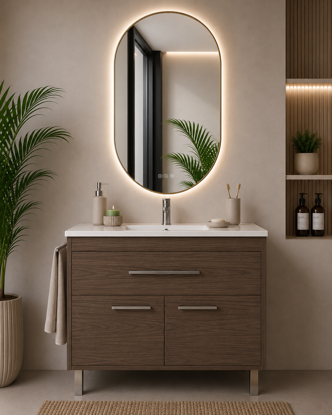Mobilier de baie BAHIA cu lavoar