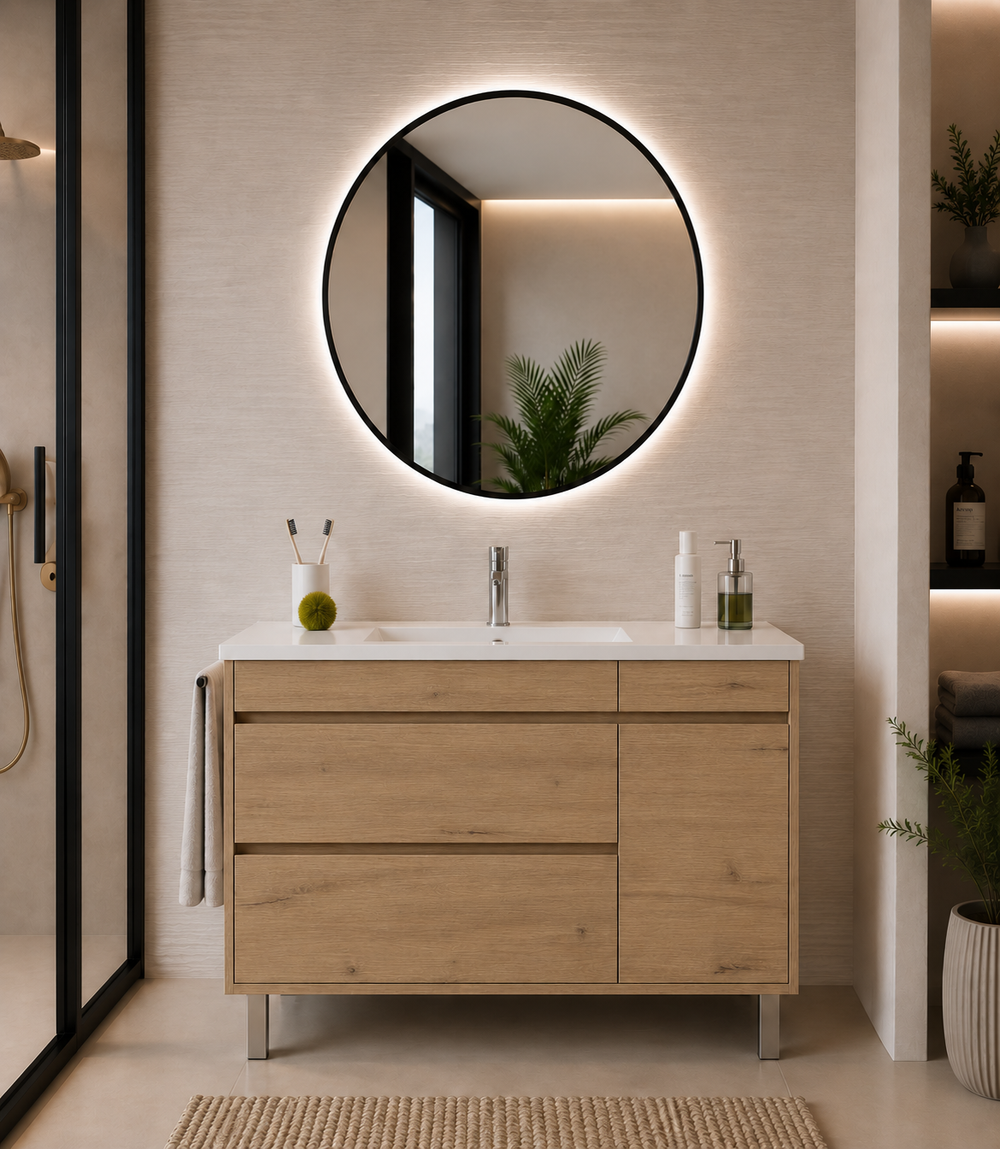 Mobilier de baie CAPRERA cu lavoar · Estepa