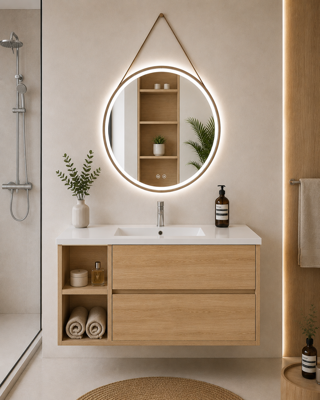 Mobilier de baie Zeus cu lavoar