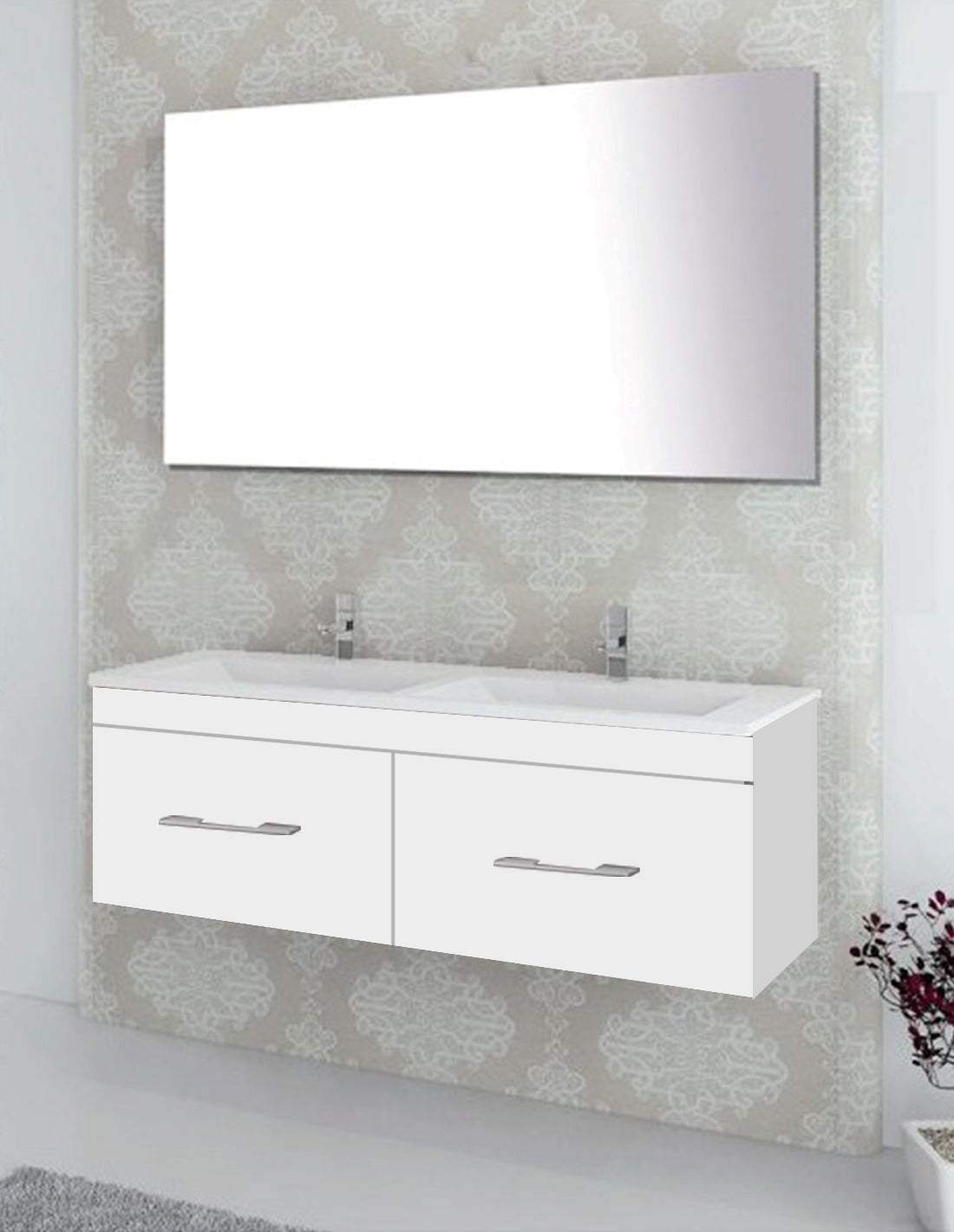 Mobilier de baie FLORENCIA cu lavoar
