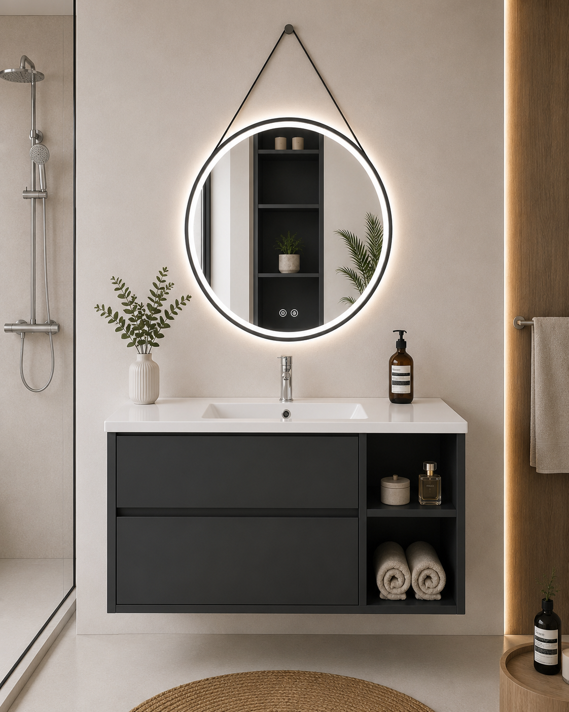 Mobilier de baie Zeus cu lavoar