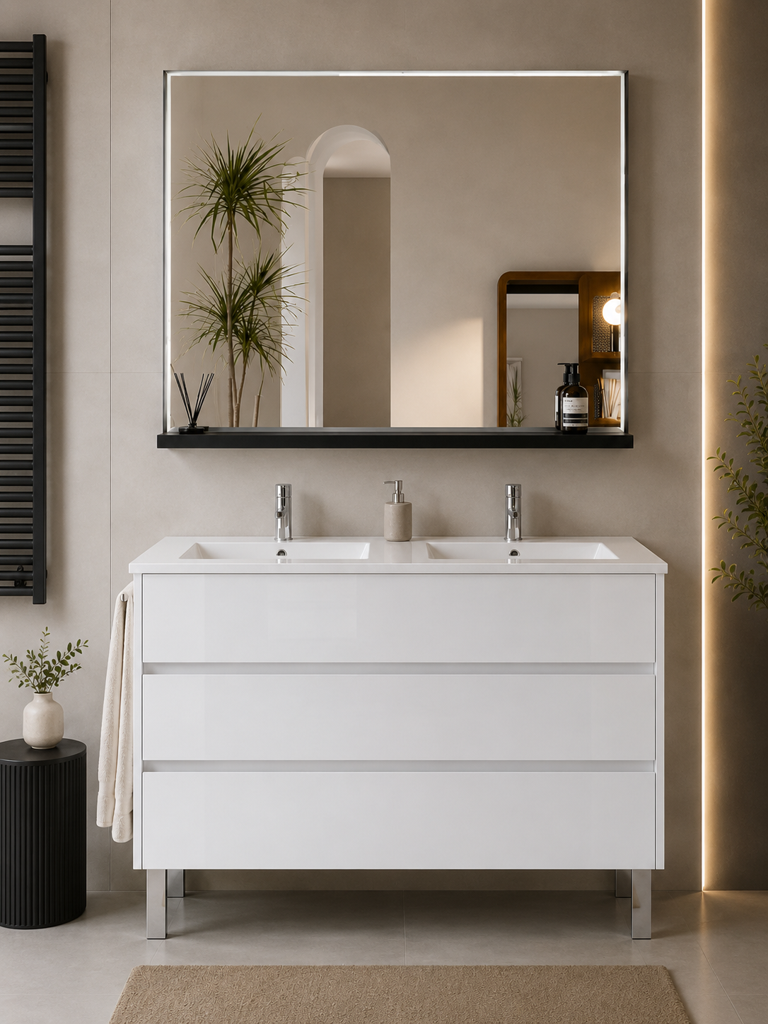 Mobilier de baie IMPERIA cu lavoar