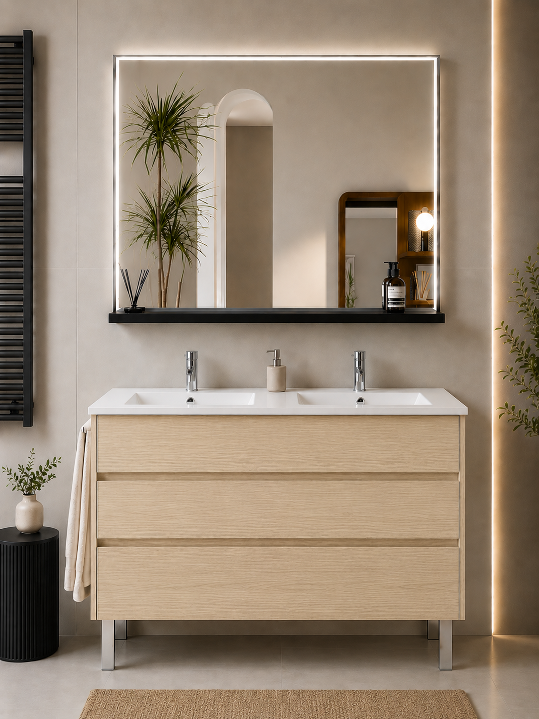 Mobilier de baie IMPERIA cu lavoar