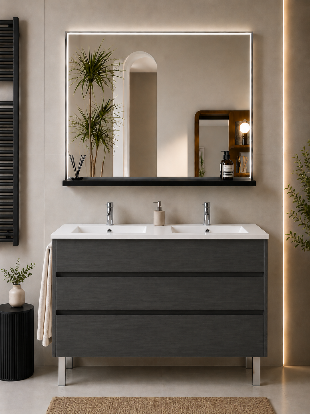 Mobilier de baie IMPERIA cu lavoar