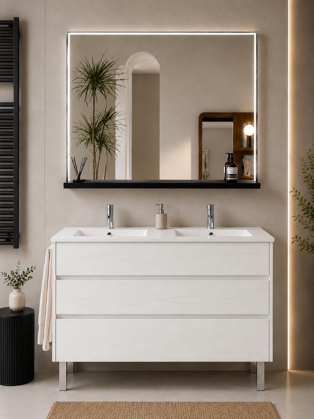 Mobilier de baie IMPERIA cu lavoar