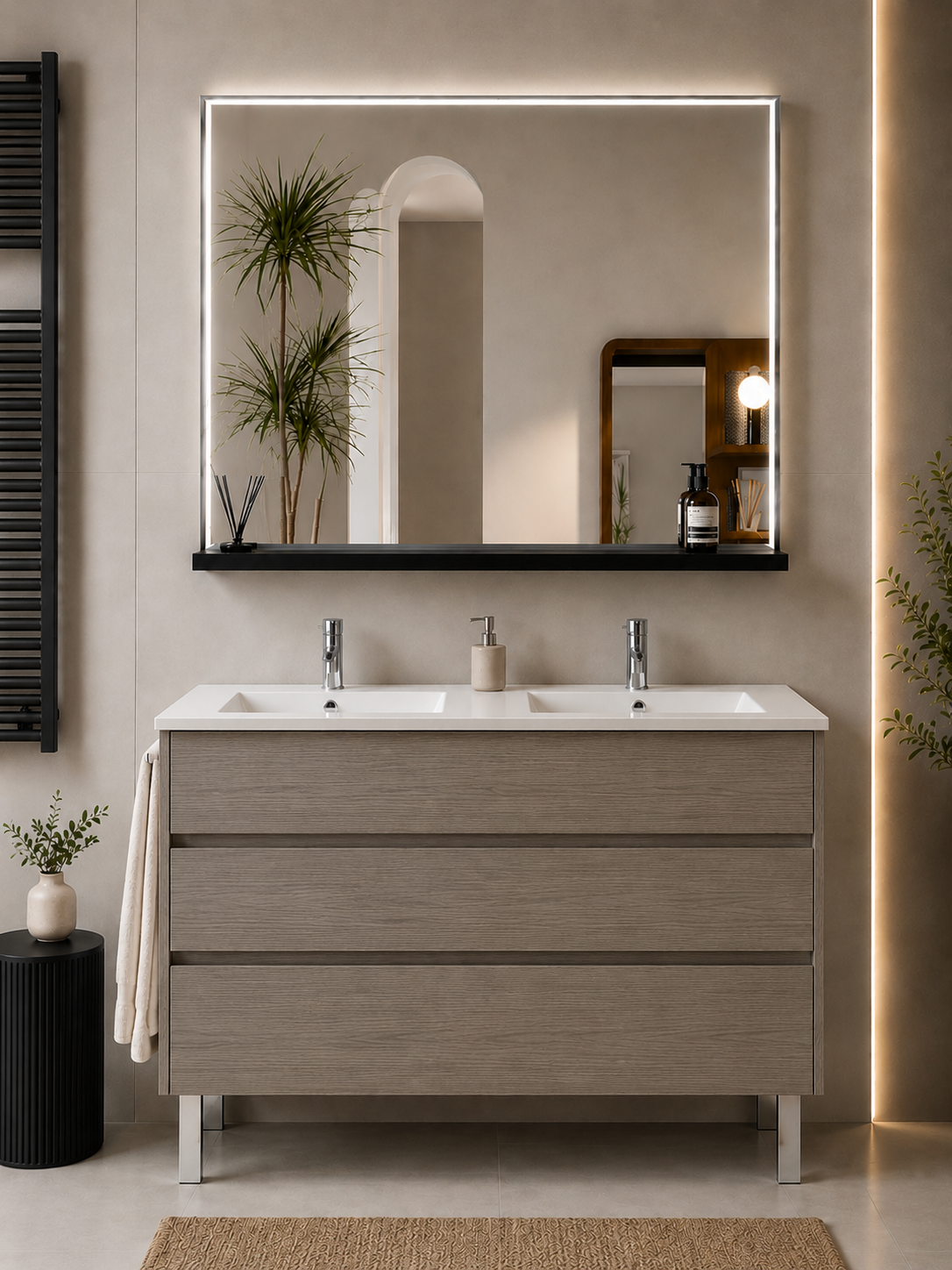 Mobilier de baie IMPERIA cu lavoar