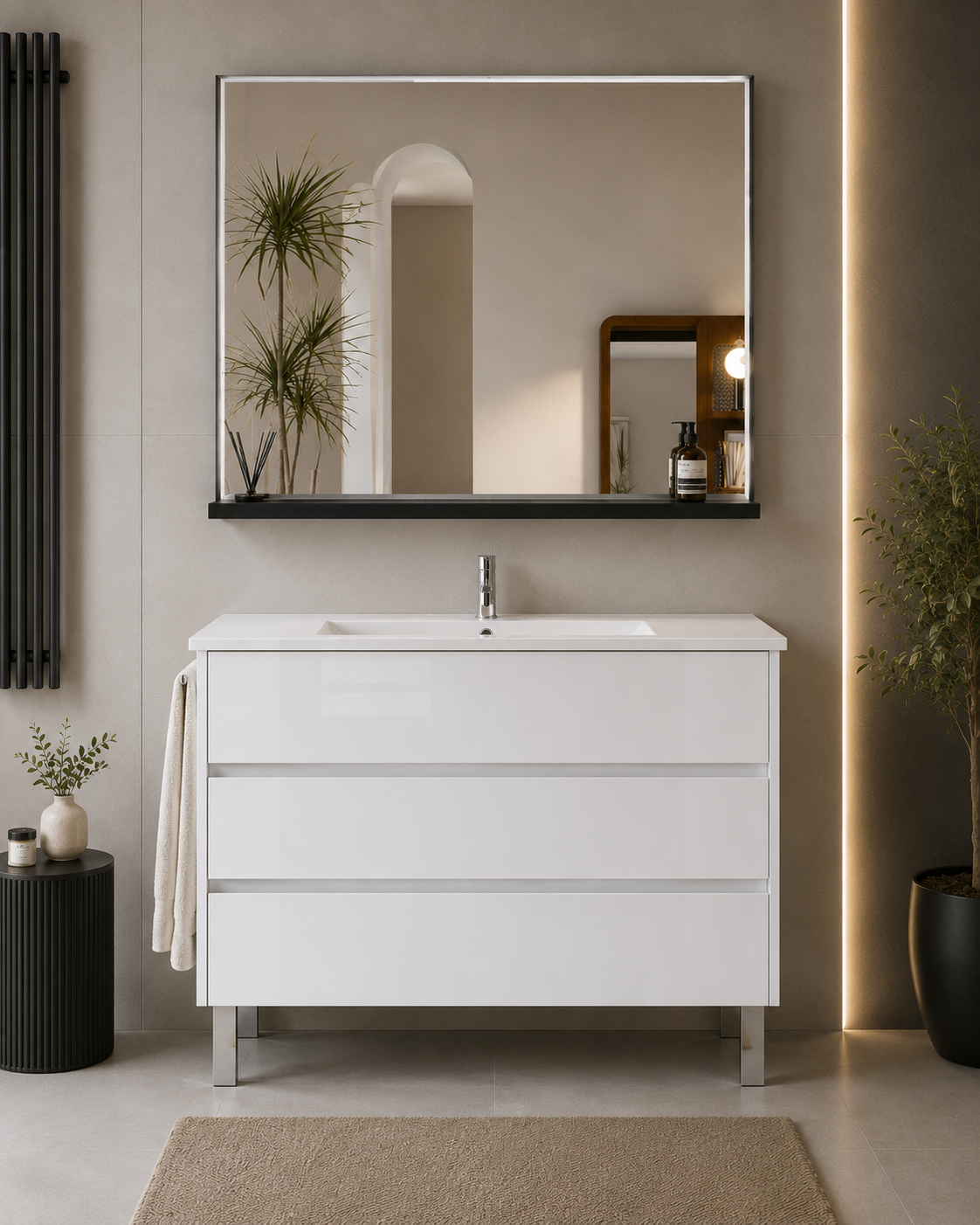Mobilier de baie IMPERIA cu lavoar