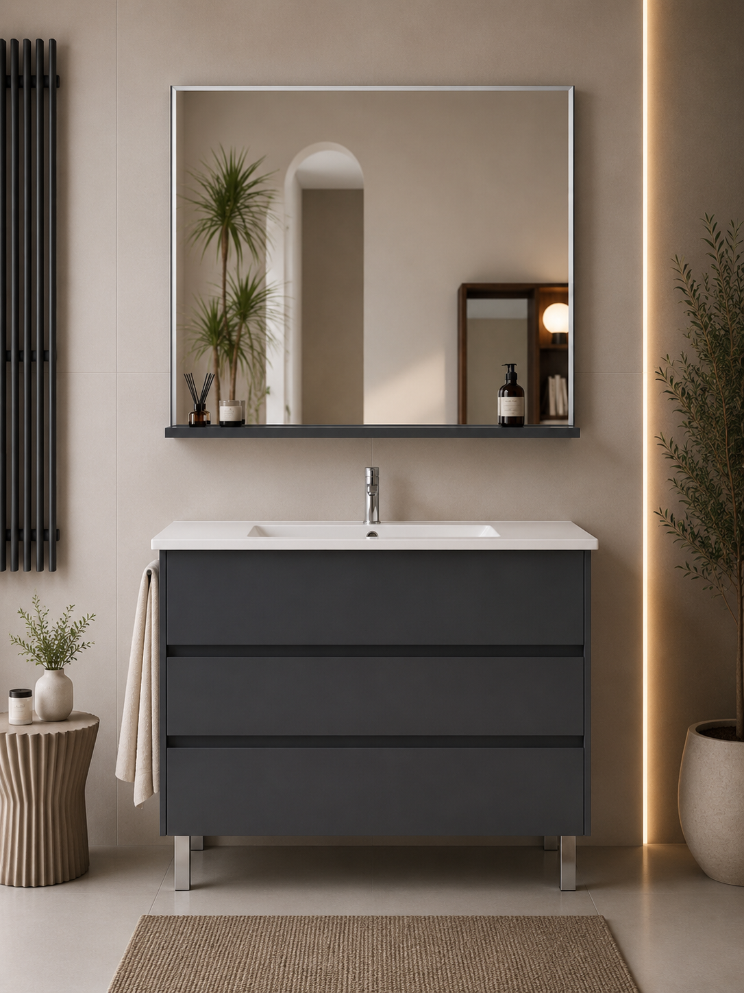 Mobilier de baie IMPERIA cu lavoar