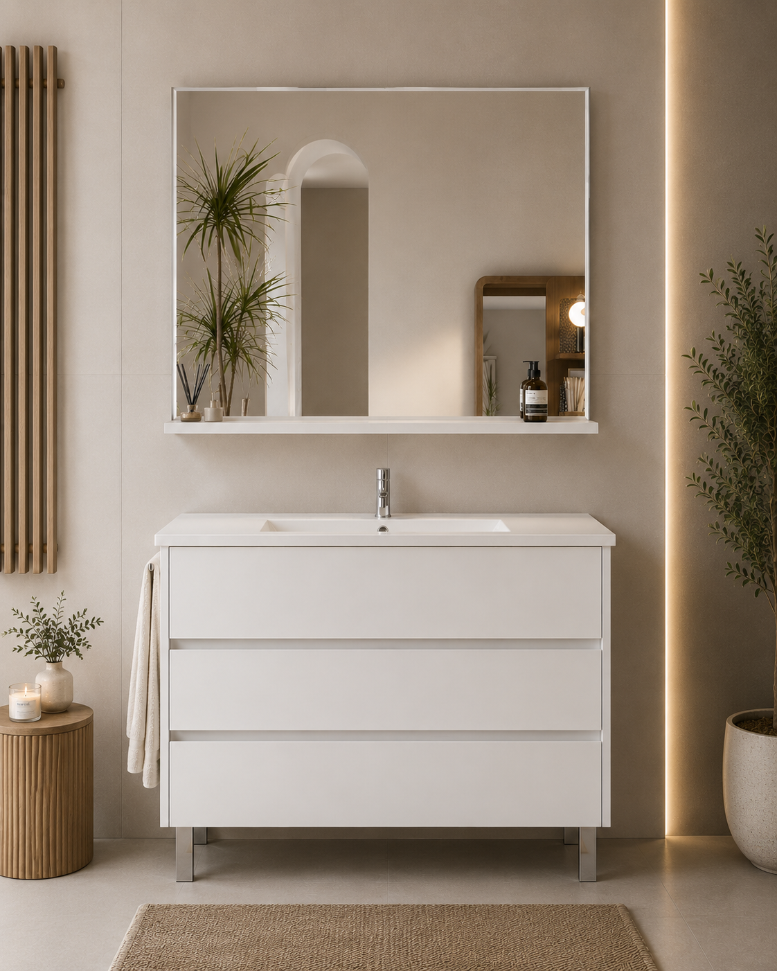 Mobilier de baie IMPERIA cu lavoar