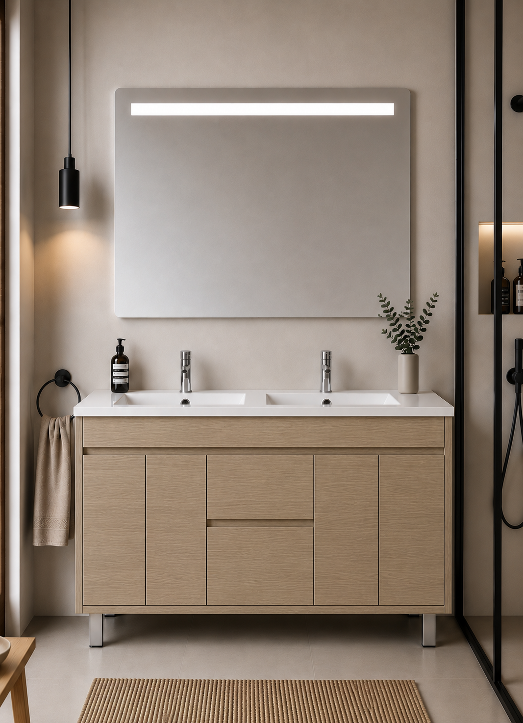 Mobilier de baie ISQUIA cu lavoar