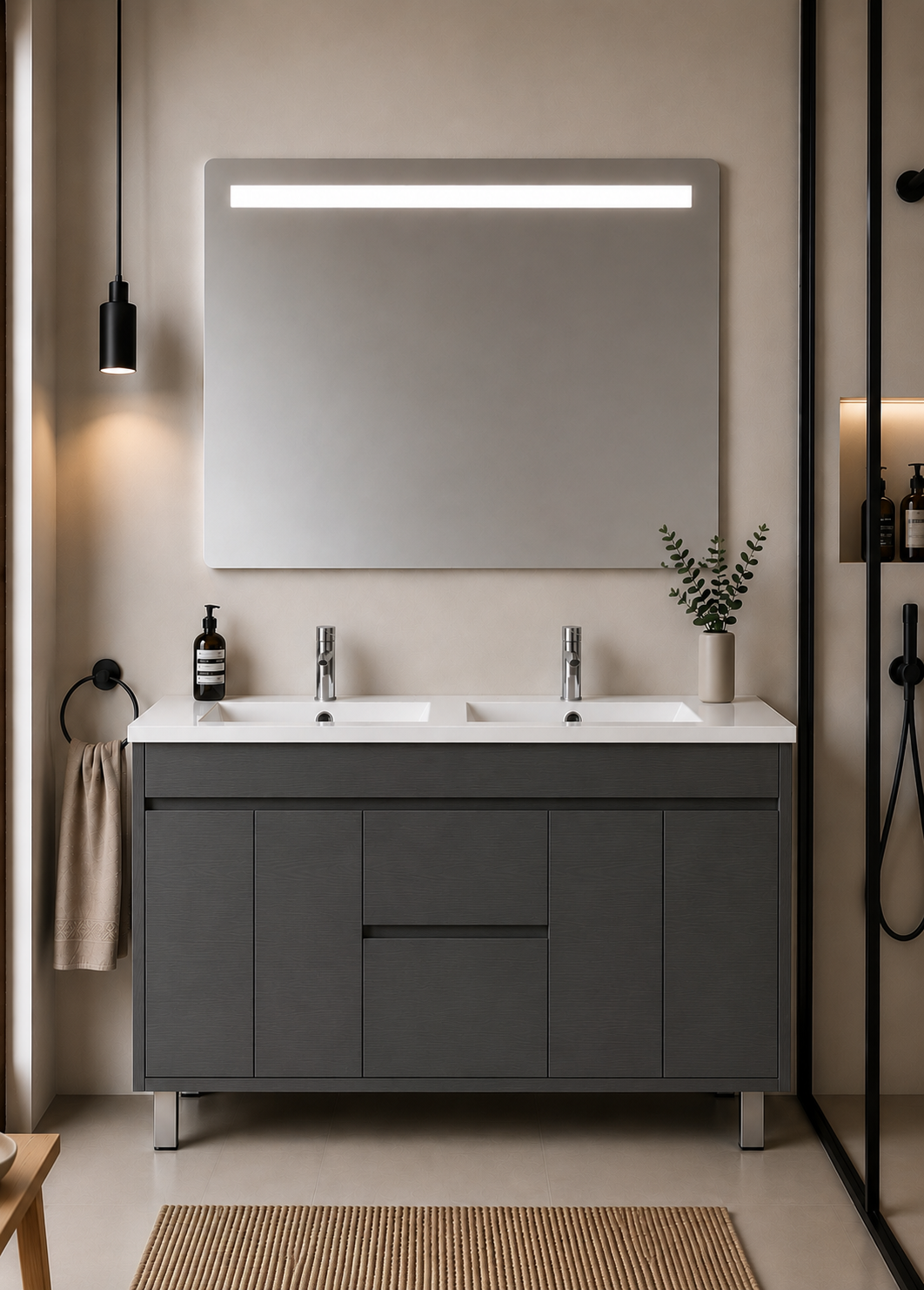 Mobilier de baie ISQUIA cu lavoar