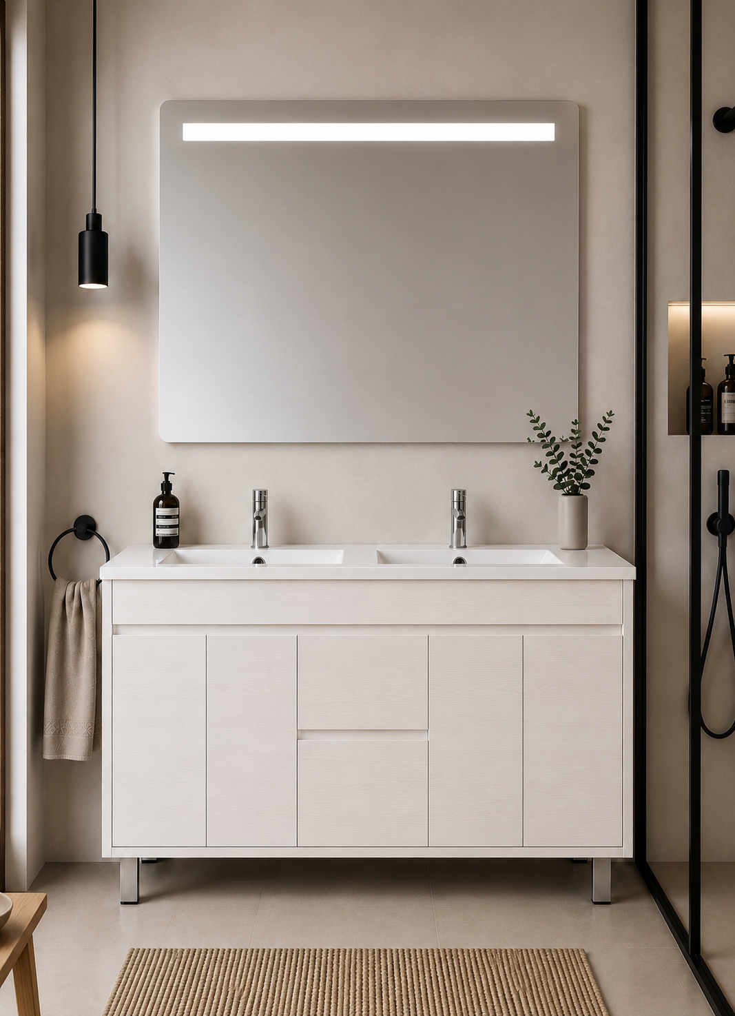 Mobilier de baie ISQUIA cu lavoar