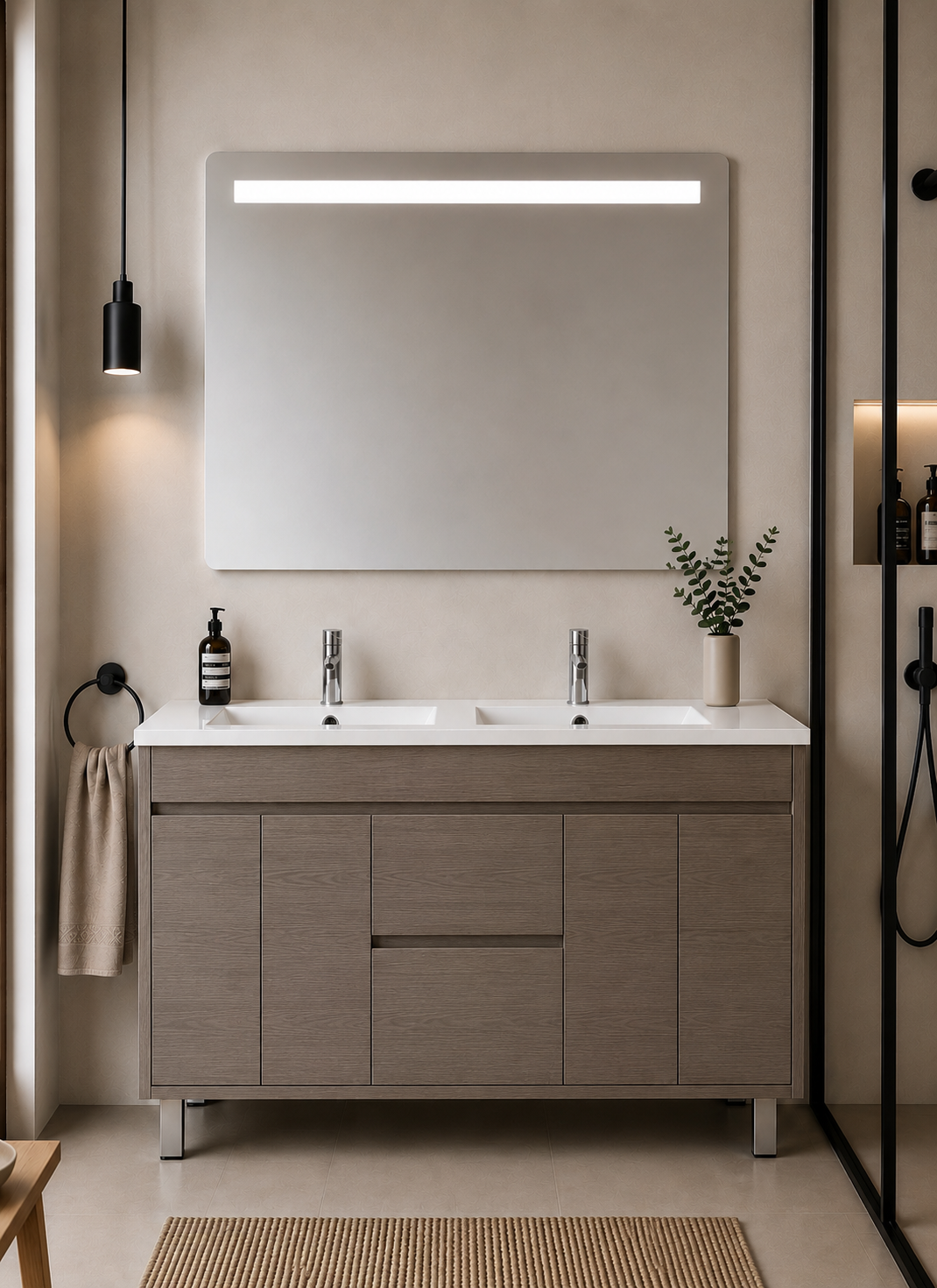Mobilier de baie ISQUIA cu lavoar
