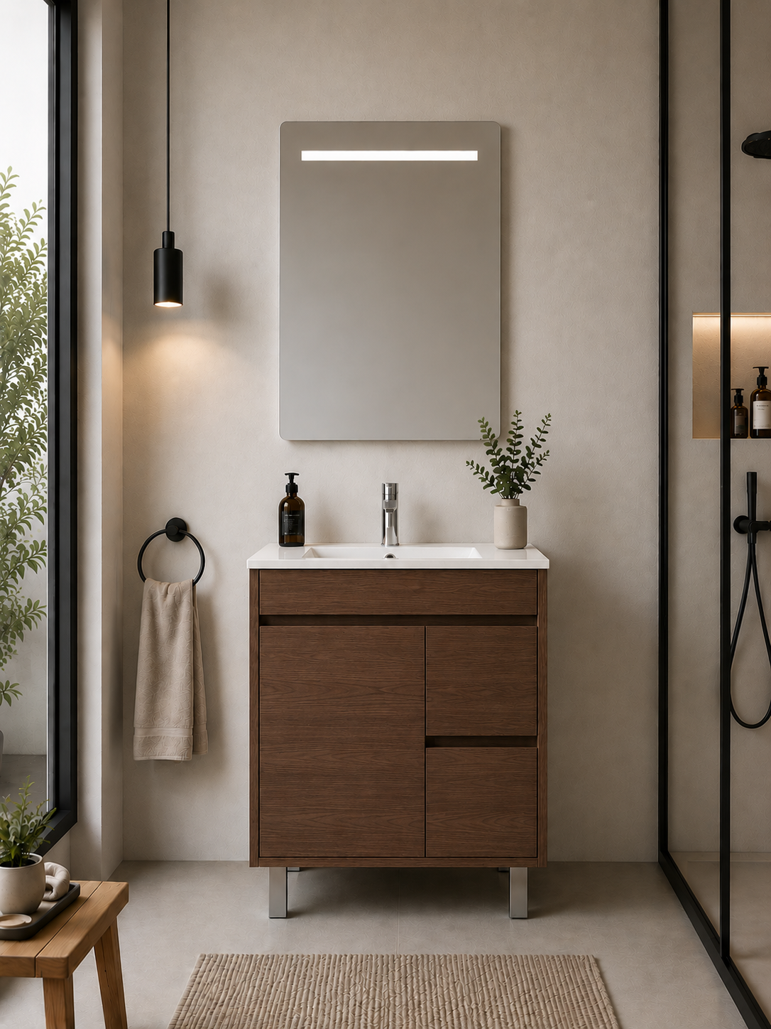 Mobilier de baie ISQUIA cu lavoar