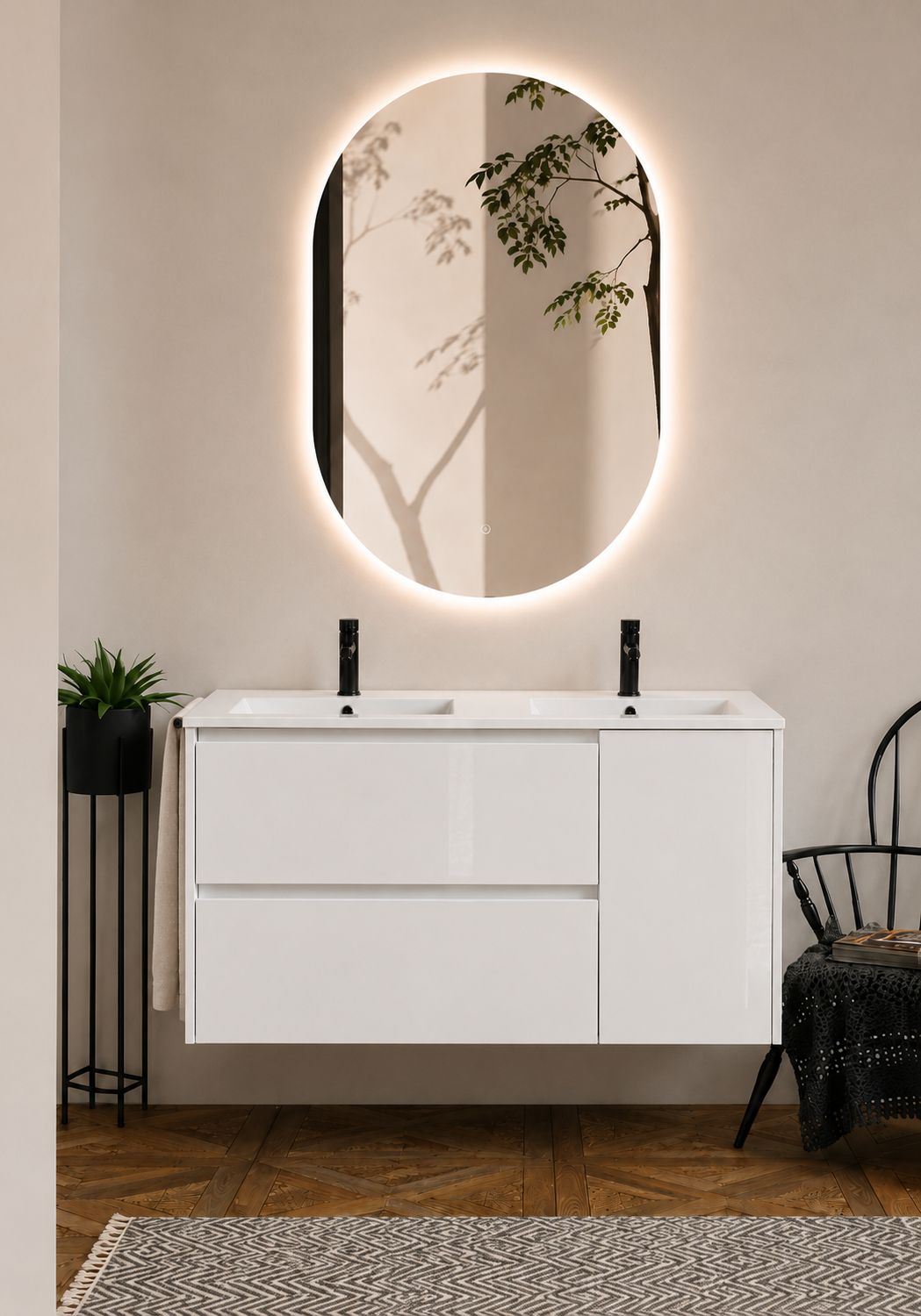 Mobilier de baie ITACA cu lavoar