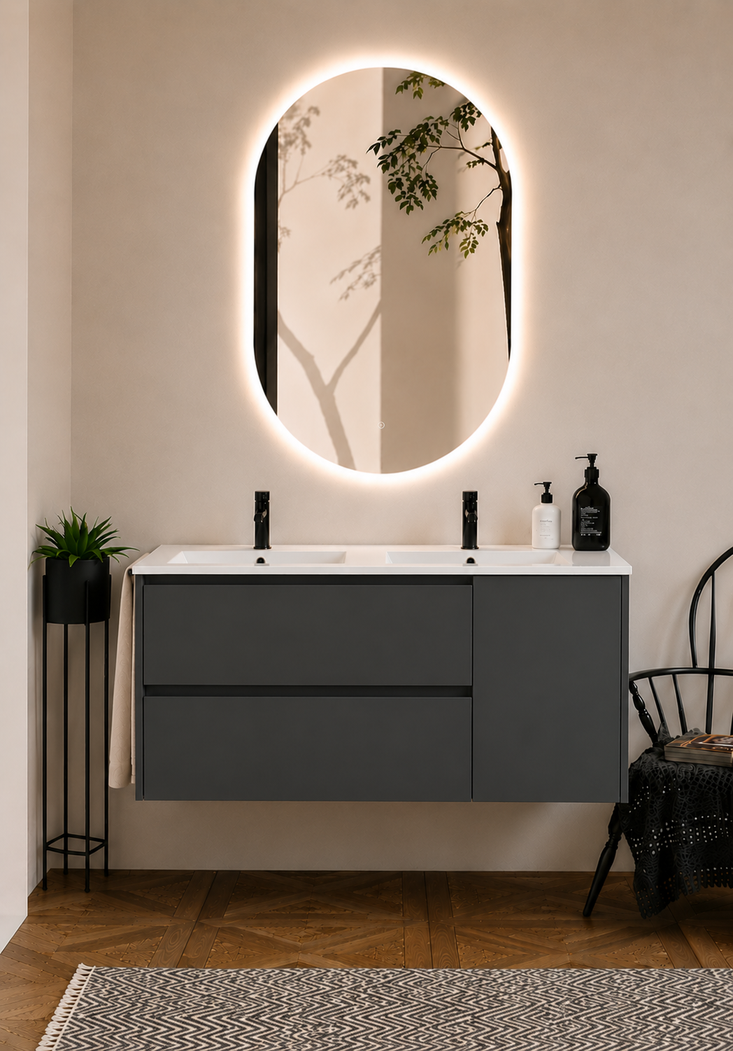 Mobilier de baie ITACA cu lavoar