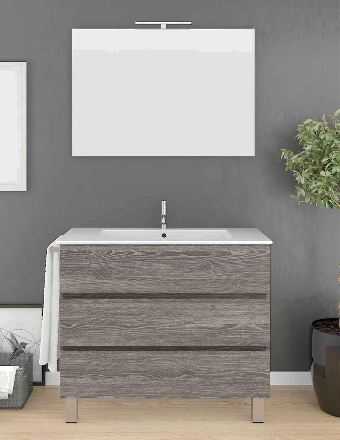 Mobilier de baie BAHIA cu lavoar