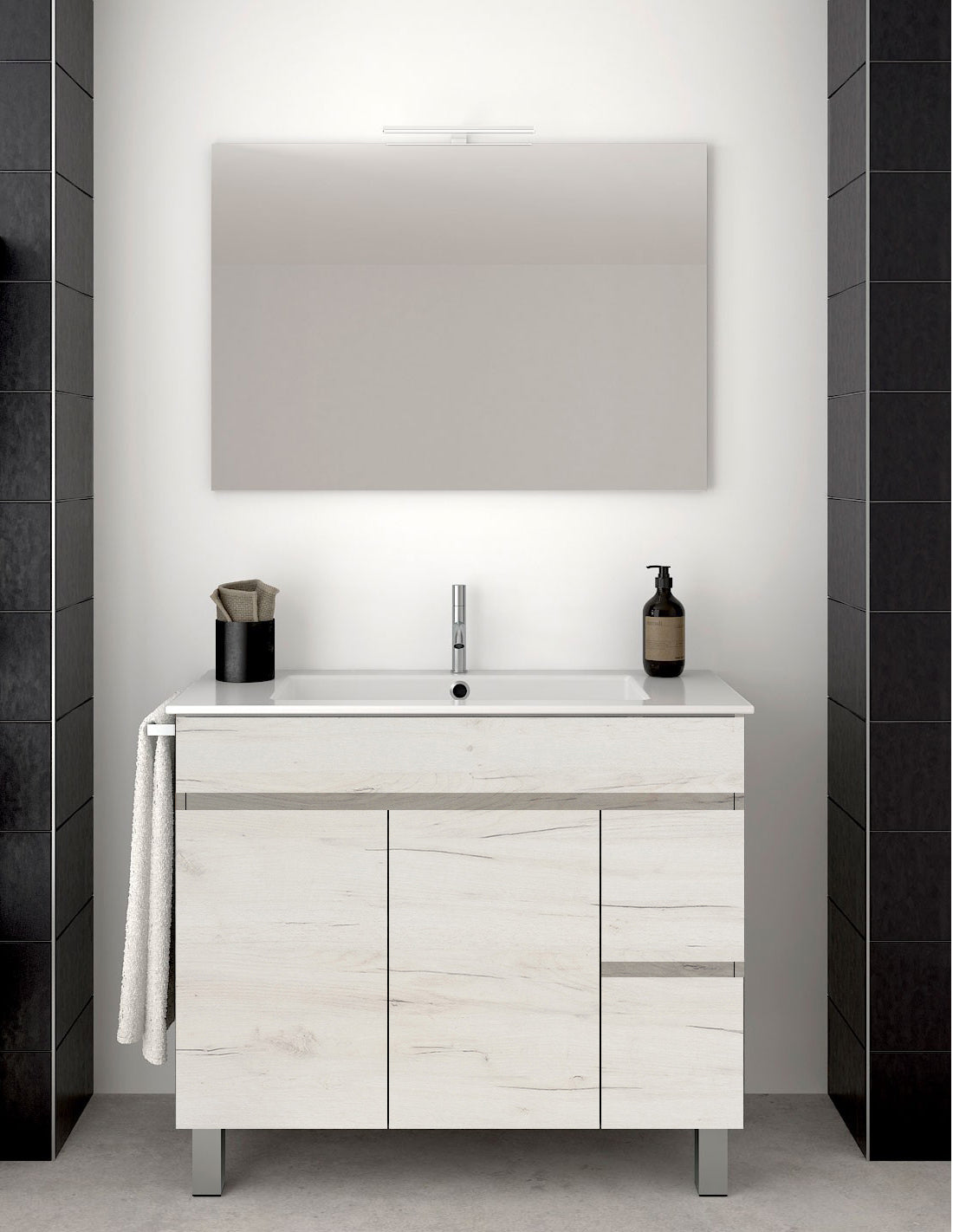 Mobilier de baie ISQUIA cu lavoar