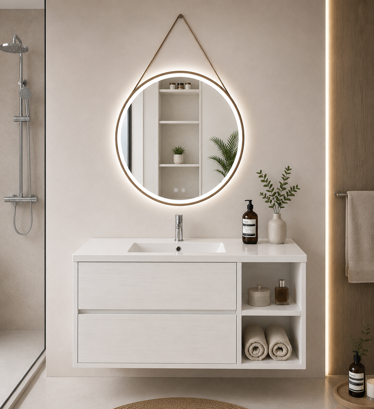 Mobilier de baie Zeus cu lavoar
