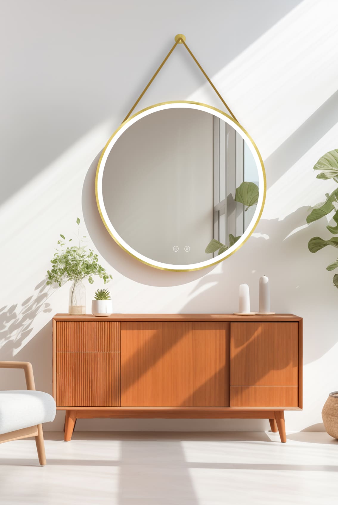 Oglindă LED Olympus Gold