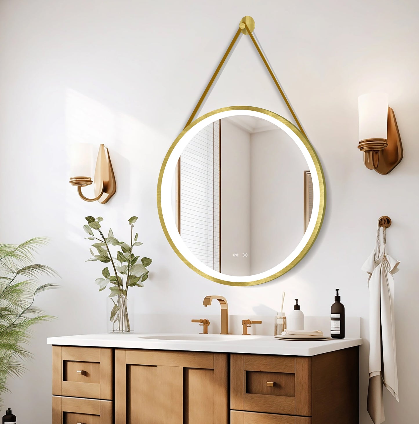 Oglindă LED Olympus Gold