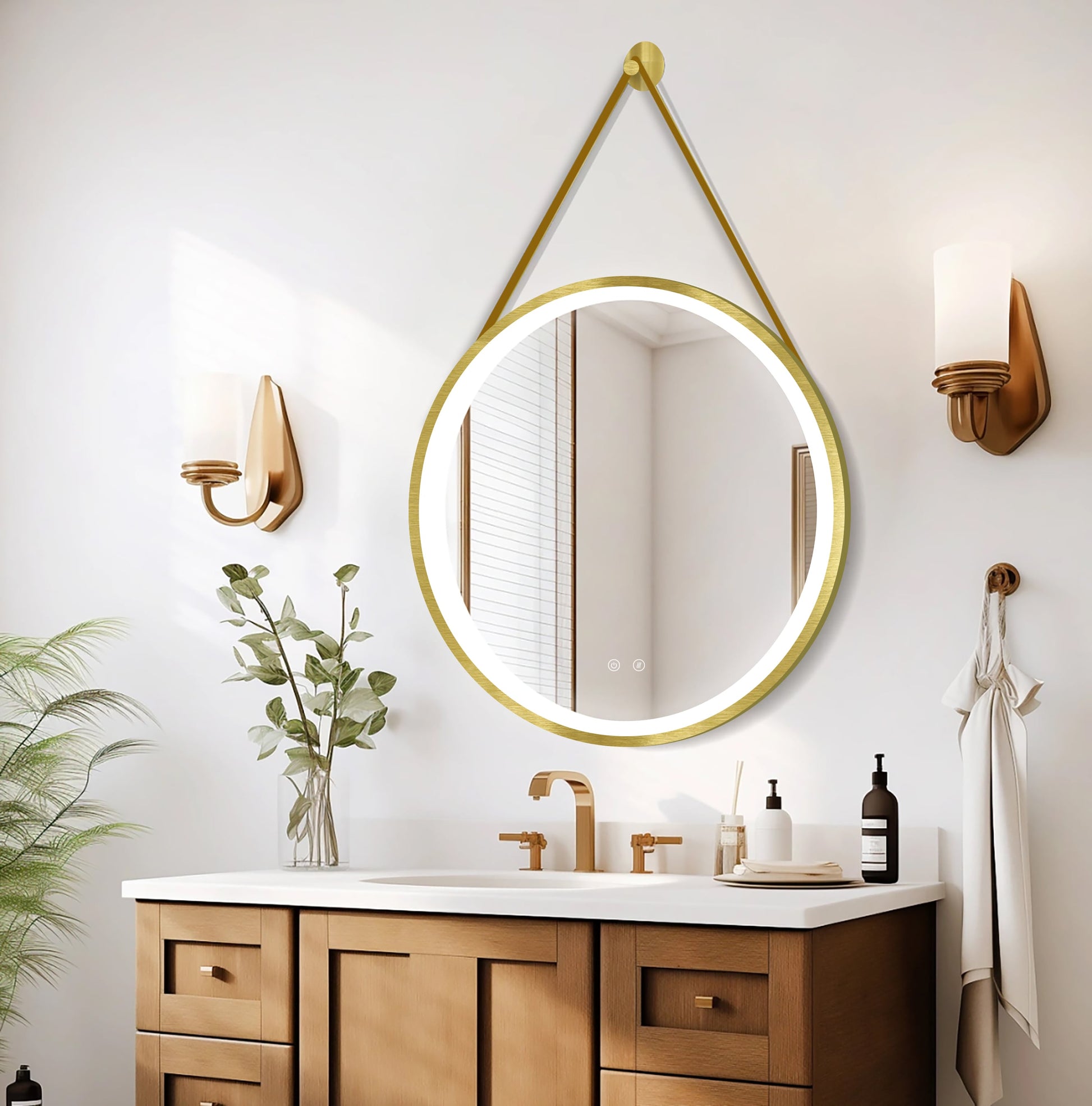 Oglindă LED Olympus Gold