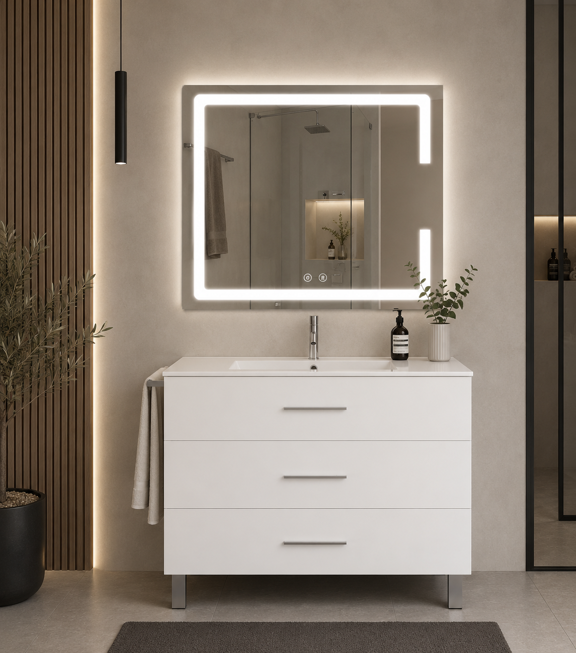 Mobilier de baie RIBERA cu lavoar