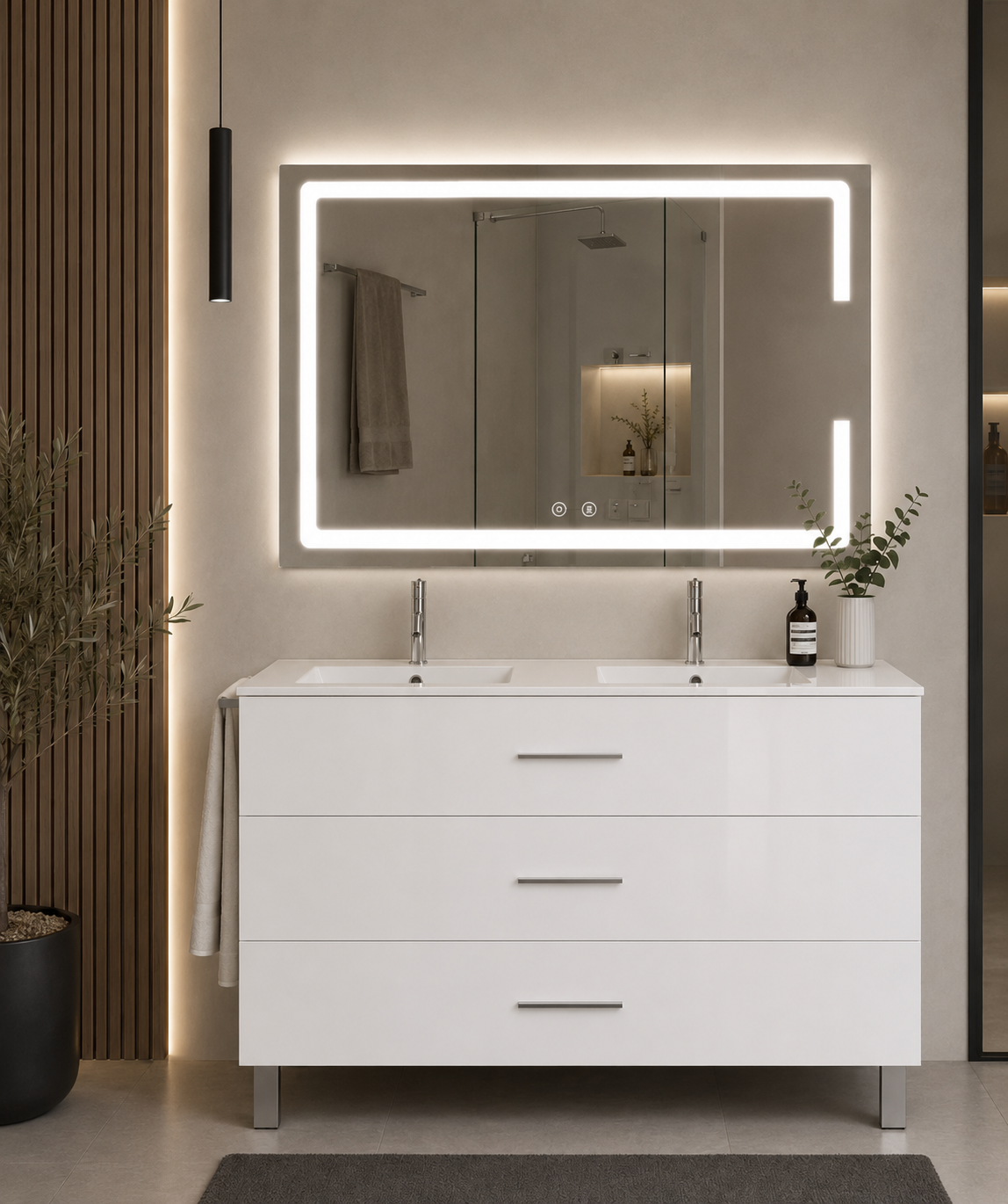 Mobilier de baie RIBERA cu lavoar