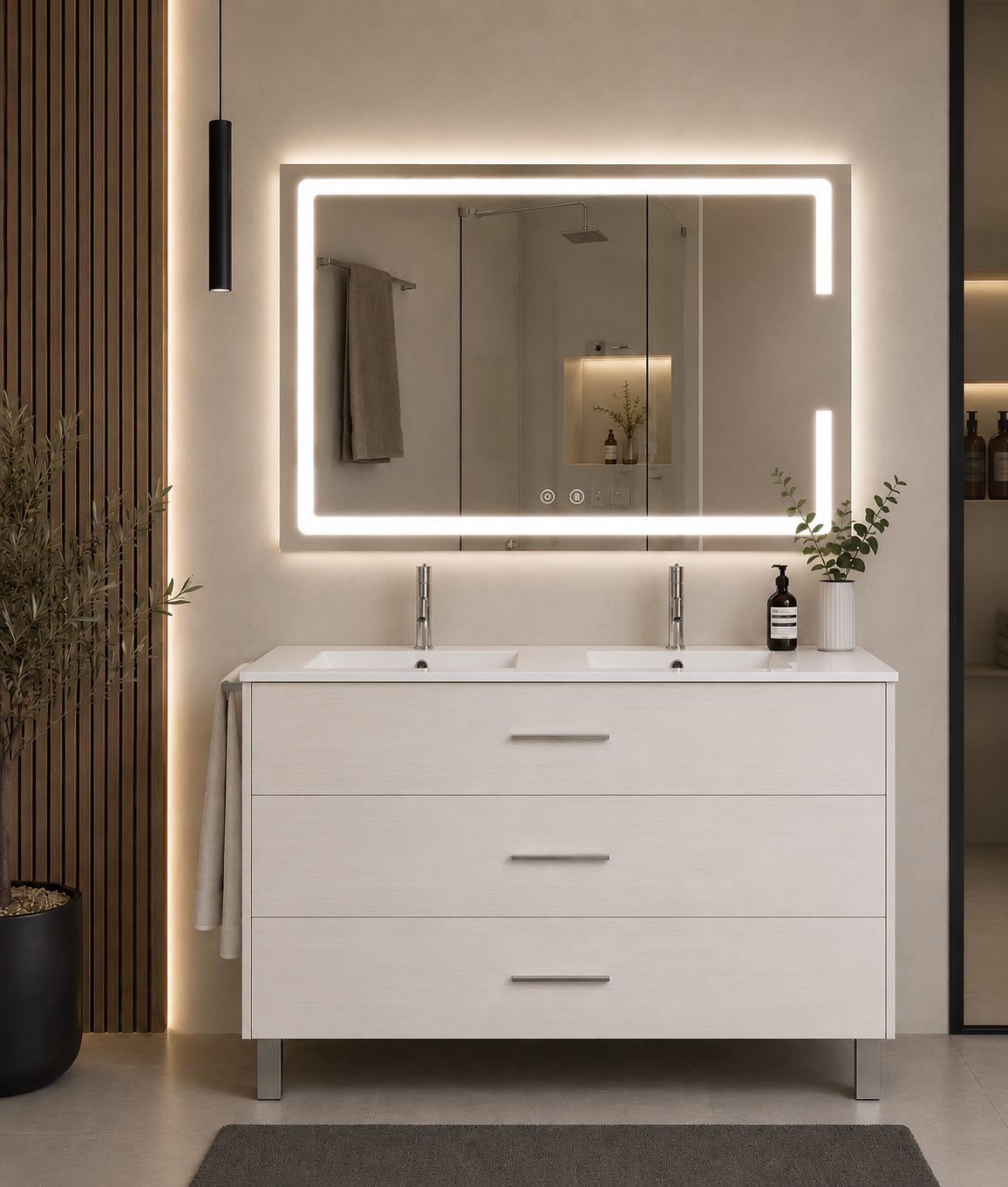 Mobilier de baie RIBERA cu lavoar