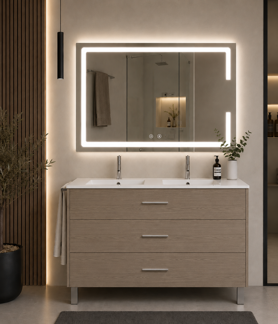 Mobilier de baie RIBERA cu lavoar