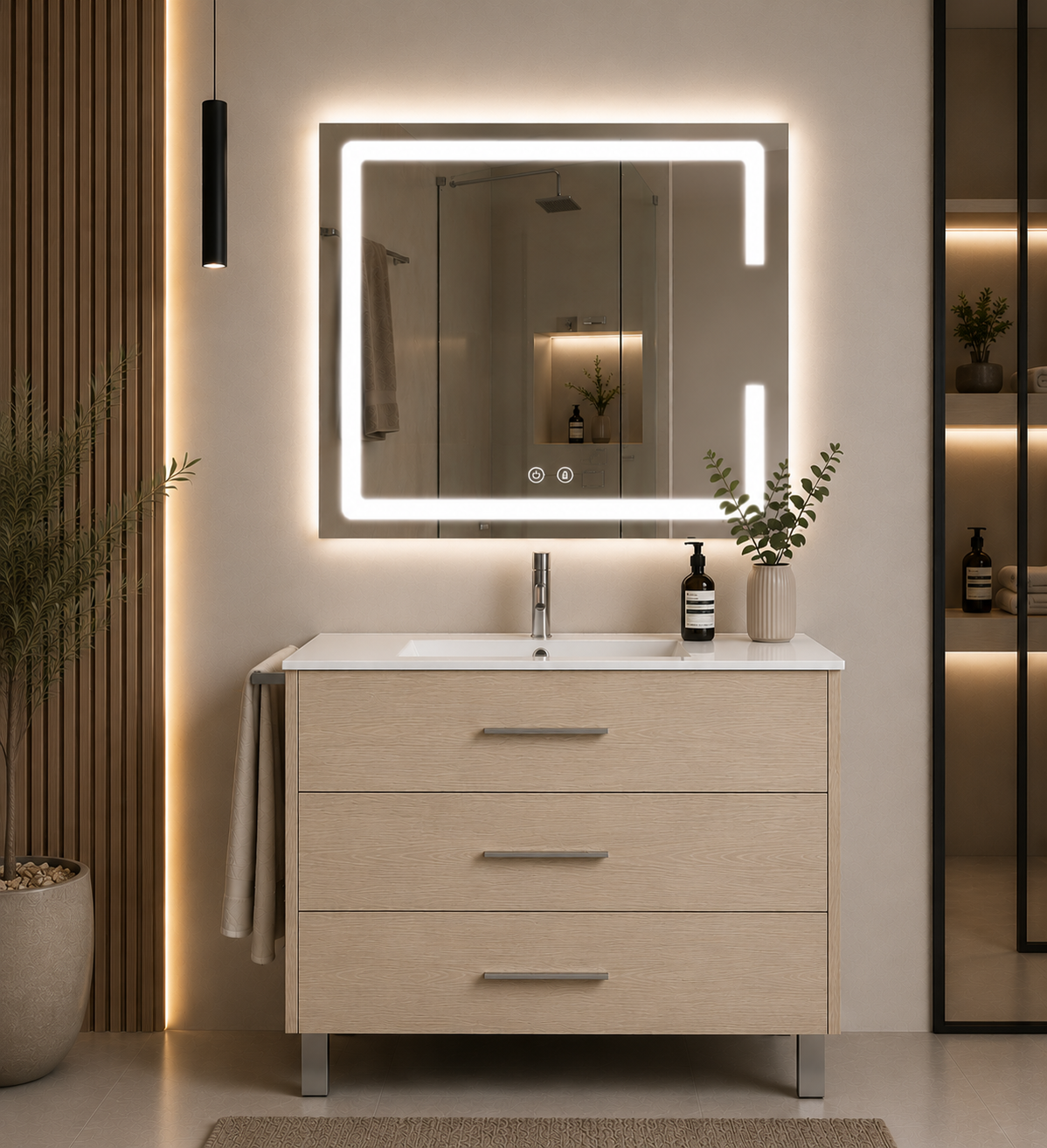 Mobilier de baie RIBERA cu lavoar