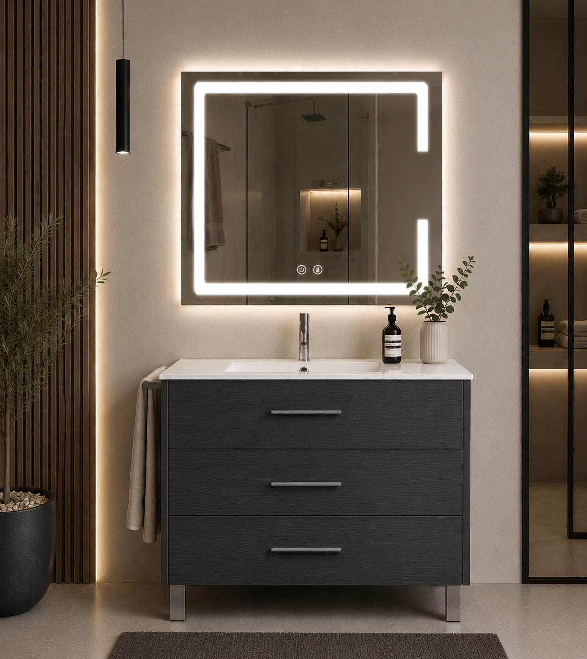 Mobilier de baie RIBERA cu lavoar