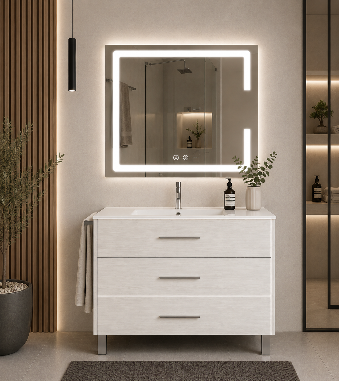 Mobilier de baie RIBERA cu lavoar
