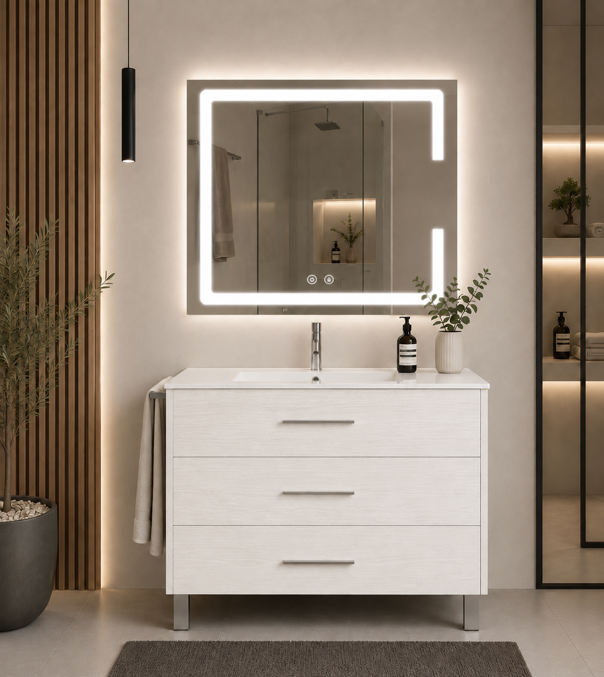 Mobilier de baie RIBERA cu lavoar