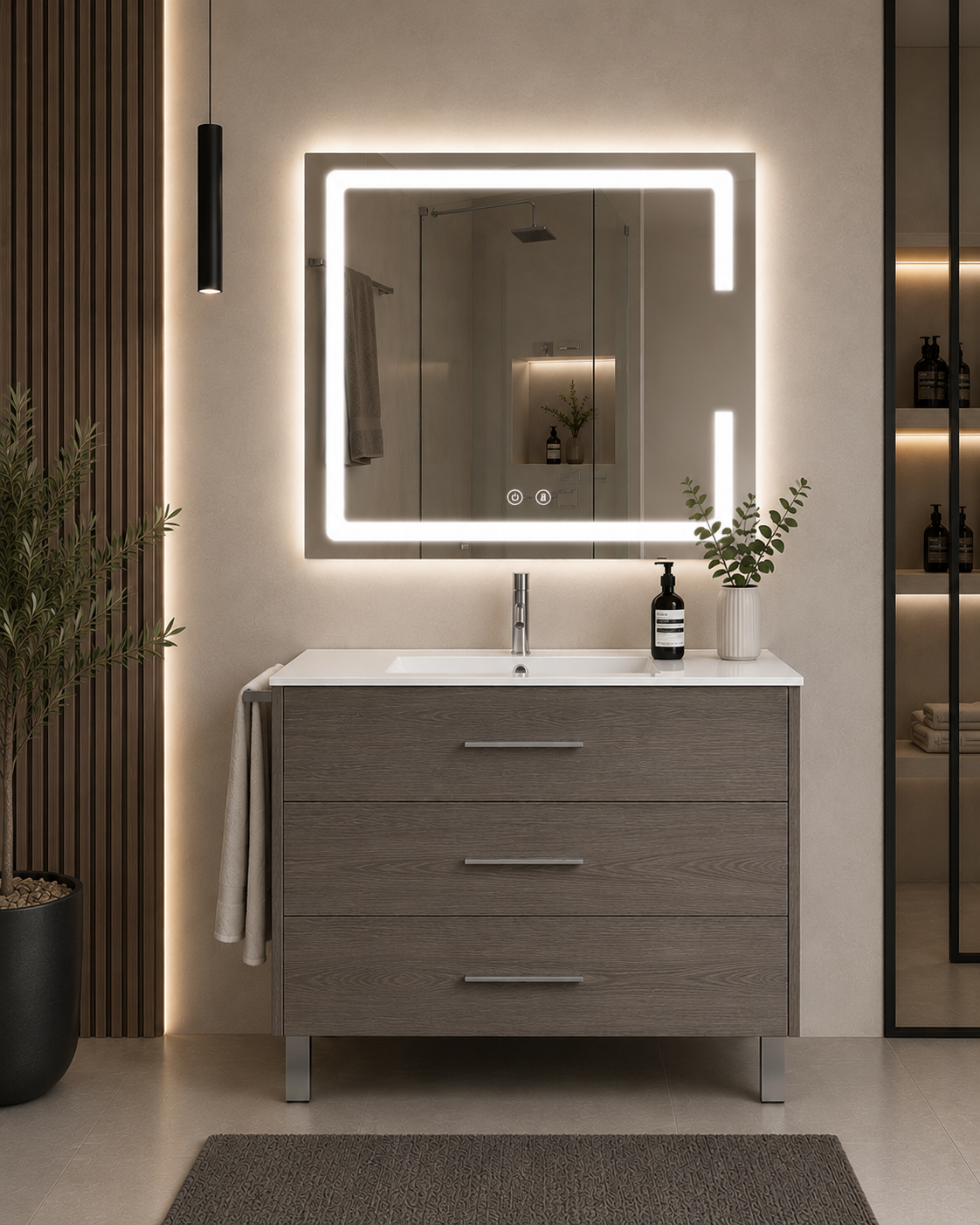 Mobilier de baie RIBERA cu lavoar