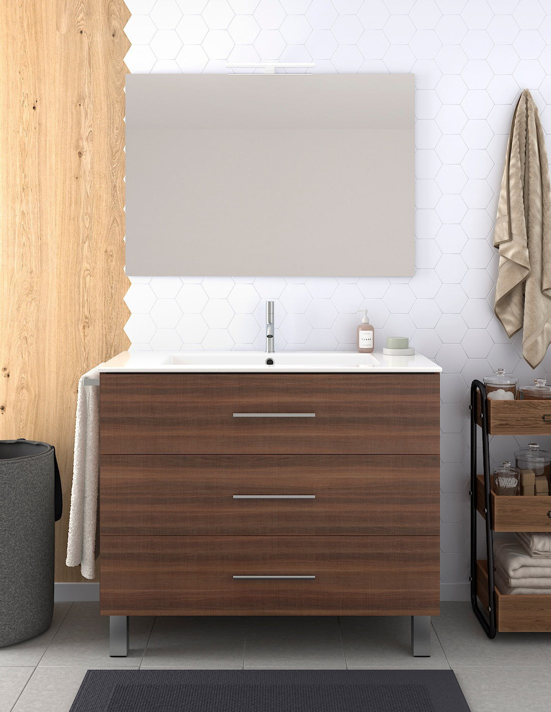 Mobilier de baie RIBERA cu lavoar