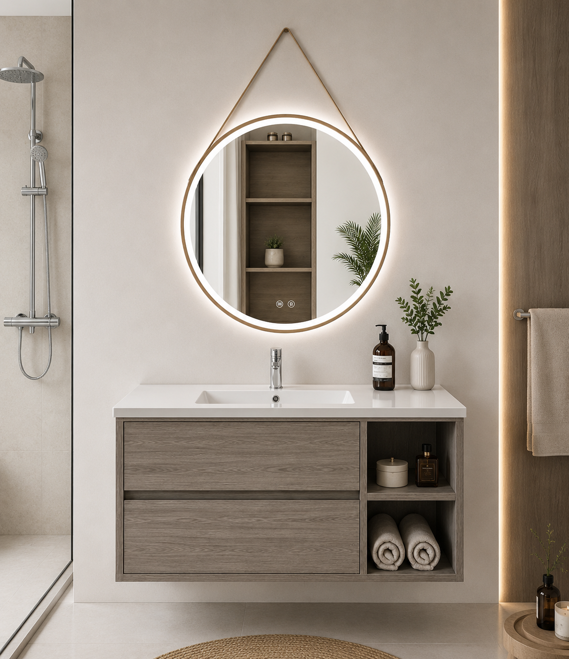 Mobilier de baie Zeus cu lavoar