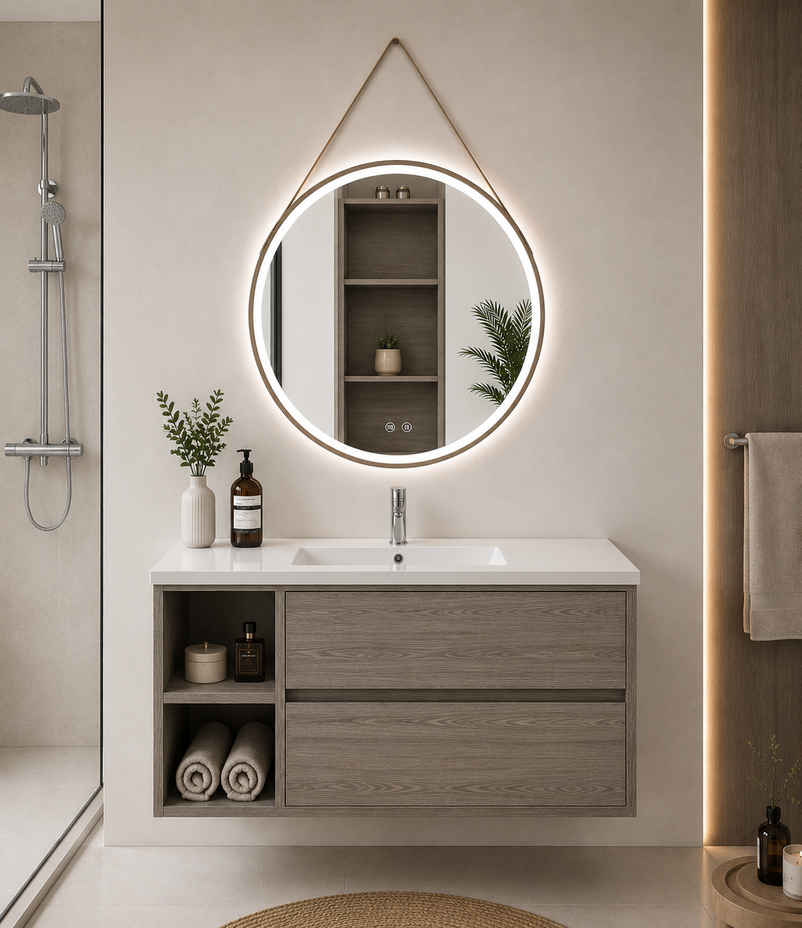 Mobilier de baie Zeus cu lavoar